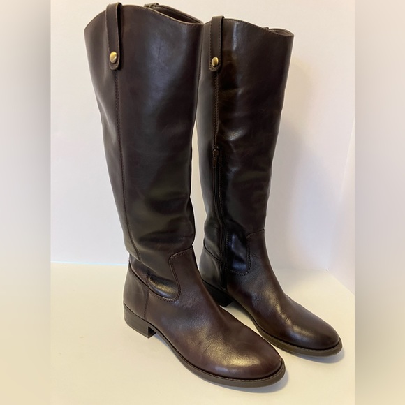 INC International Concepts Women’s Boots, Riding Boots, Size 8 1/2 M, “Fawne” - Picture 1 of 10